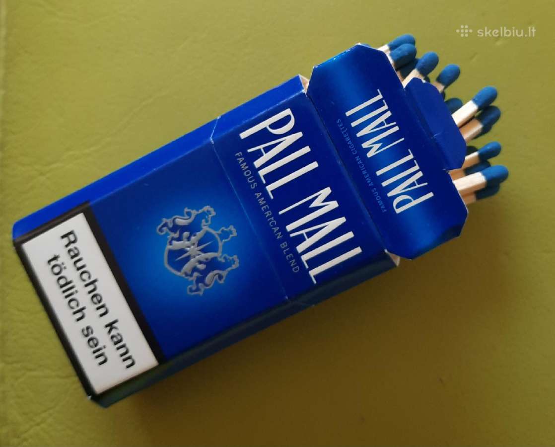 Degtukų dėžutė Pall Mall - nuotraukos Nr. 2