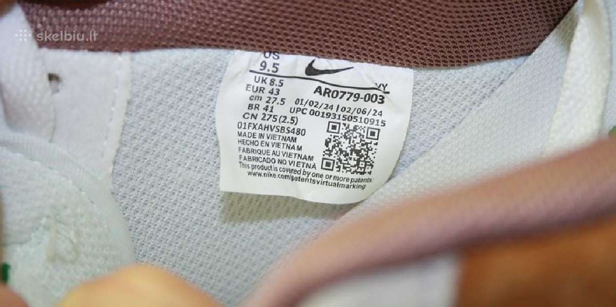 Nike sportiniai batai 43 - nuotraukos Nr. 6