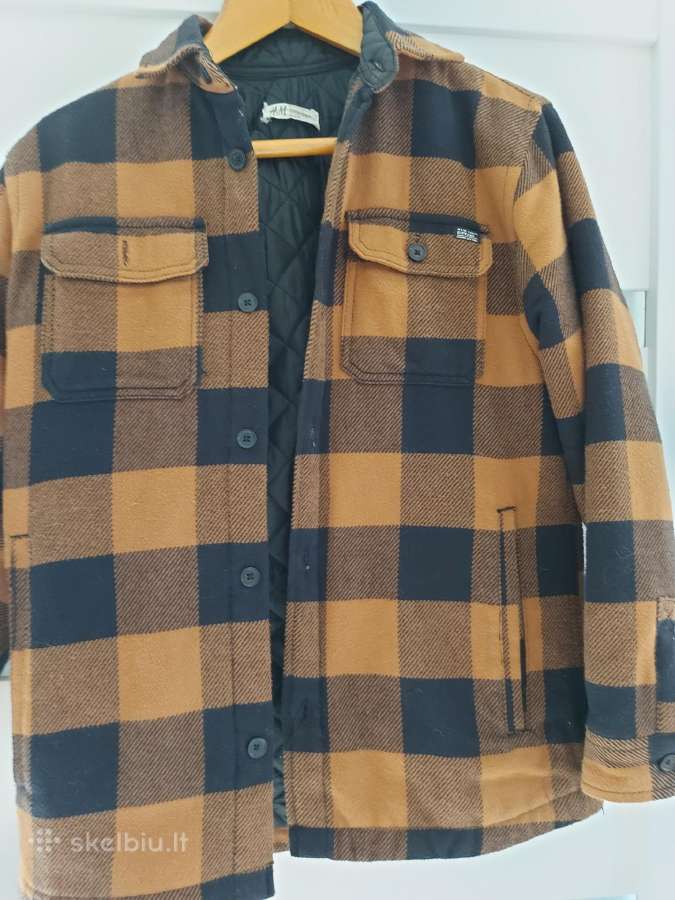 H&m pašiltintas švarkas