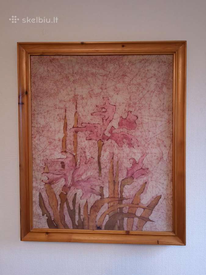 A. Stasiūnaitė - Pečiūrienė ''Irisai'' batika
