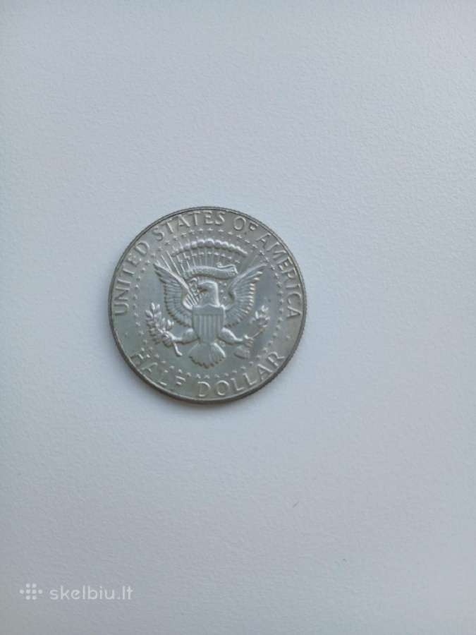 Sidabras JAV Half Dollar 1969 D (Kenedis) - nuotraukos Nr. 2