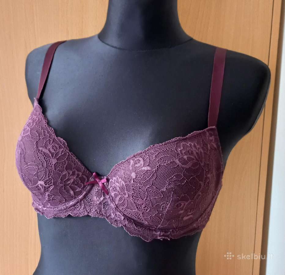 Lindex liemenėlė bordo/baklažano