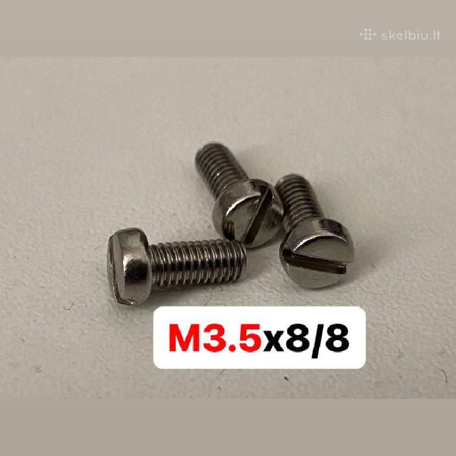 M3.5*8/8 varžtas screw