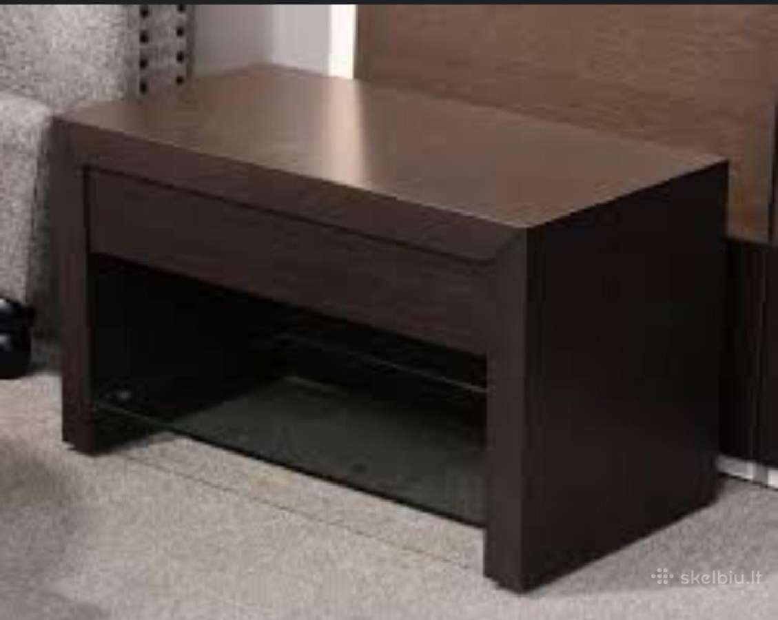 Roche Bobois naktiniai staliukai su stalčiumi