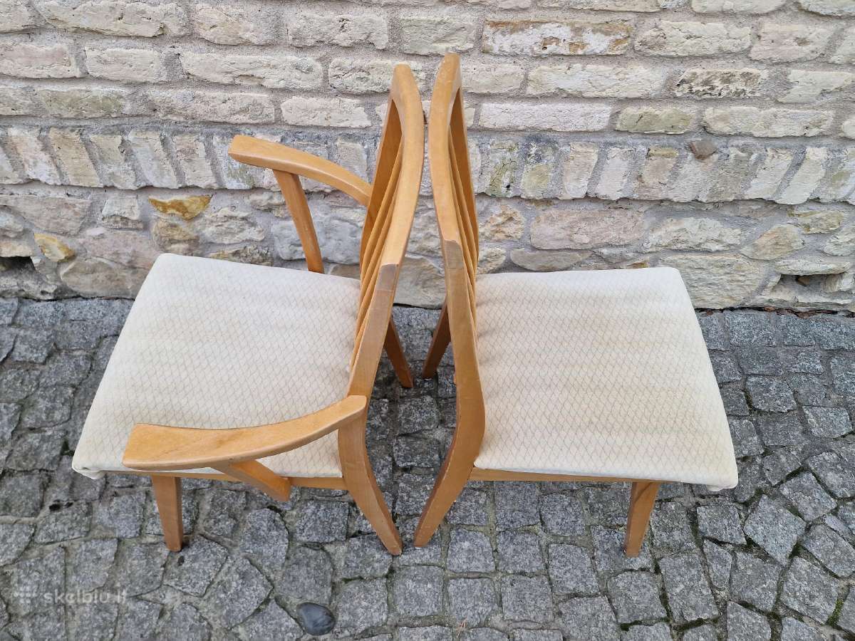 Vintažinės Mid Century bukmedžio kėdės Casala - nuotraukos Nr. 32
