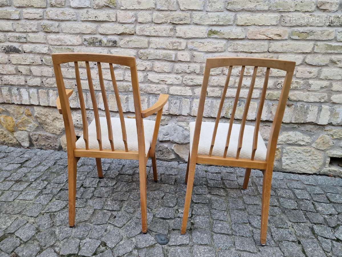 Vintažinės Mid Century bukmedžio kėdės Casala - nuotraukos Nr. 35