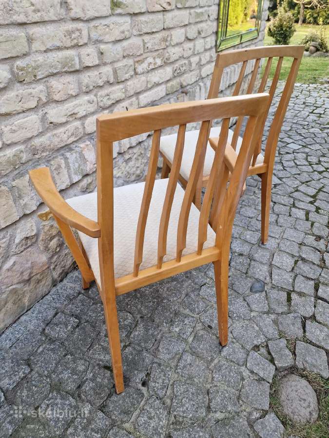 Vintažinės Mid Century bukmedžio kėdės Casala - nuotraukos Nr. 38