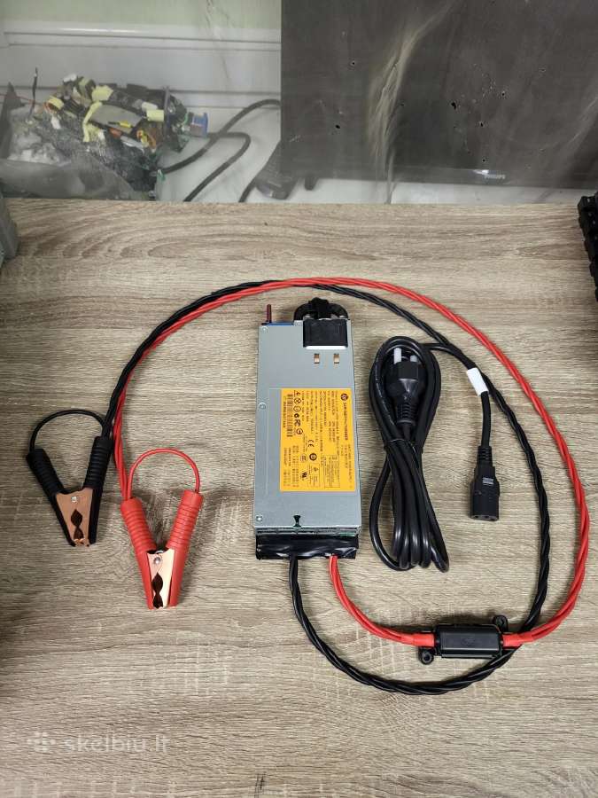 13,8v 100a maitinimo blokas flešinimui - nuotraukos Nr. 8