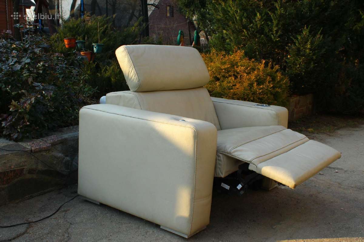 /Poilsio Relax Elektro Odinis Fotelis-reglaineris/