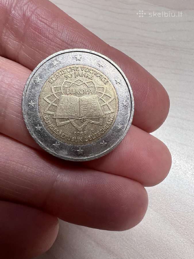 2 eur proginė moneta Vokietija 2007
