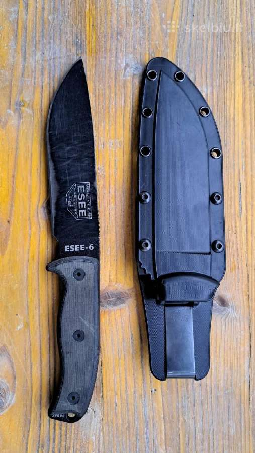 Esee 6 peilis