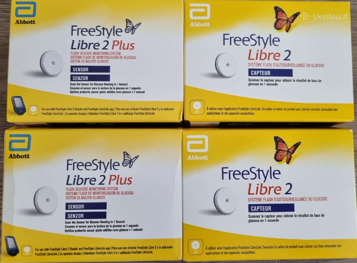 Freestyle Libre 2 , Libre2 plus sensoriai