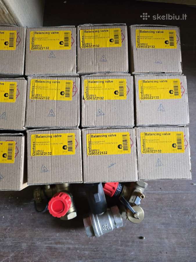 Danfoss balansiniai Usv-i ir trieigiai Vzl Dn20 - nuotraukos Nr. 2