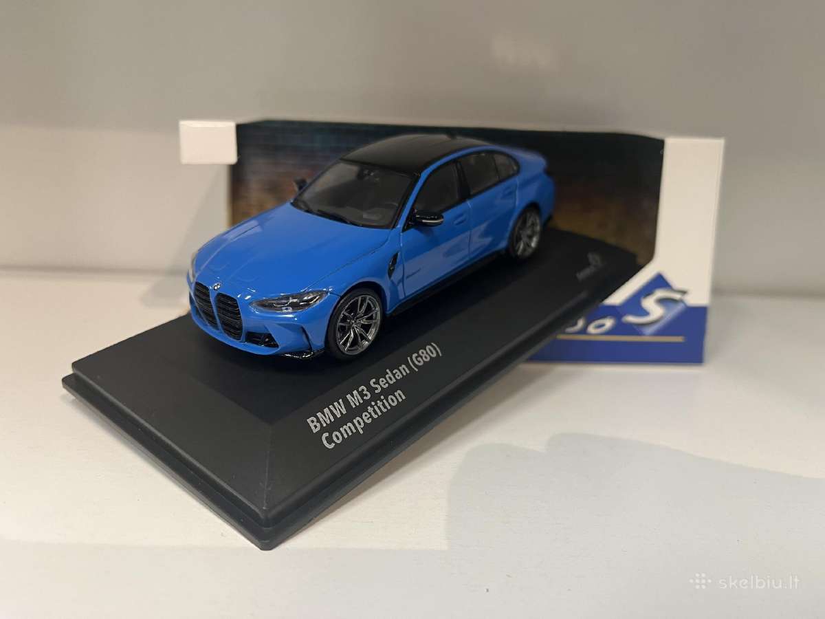 Kolekciniai modeliukai-bmw M3 Sedan (G80)