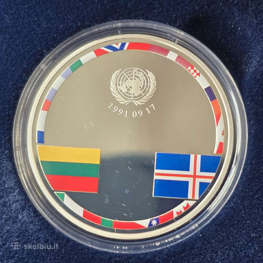 Lietuva 2016 20 Eurų Nepriklaus. įtvirtinimo 25 m. - nuotraukos Nr. 2