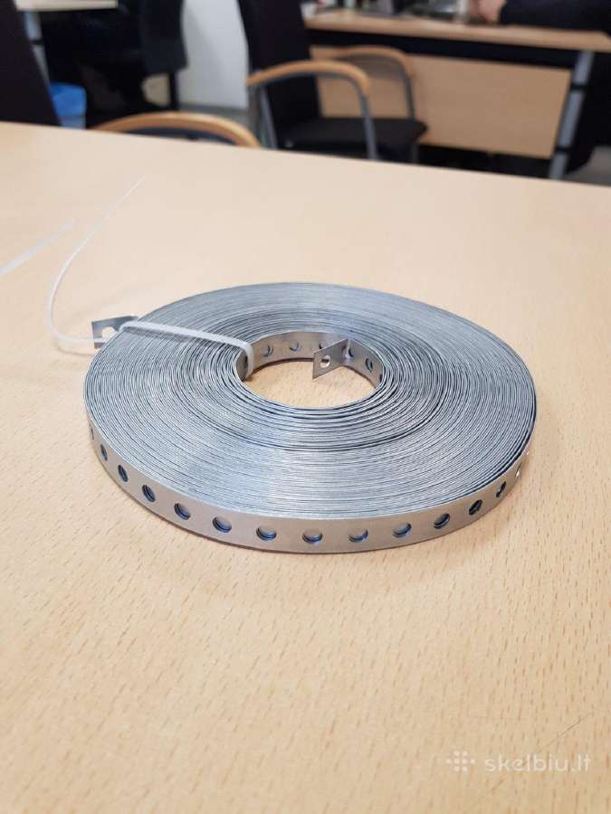 Perforuota montažinė juosta pigiai 25mx12mm ir kt.