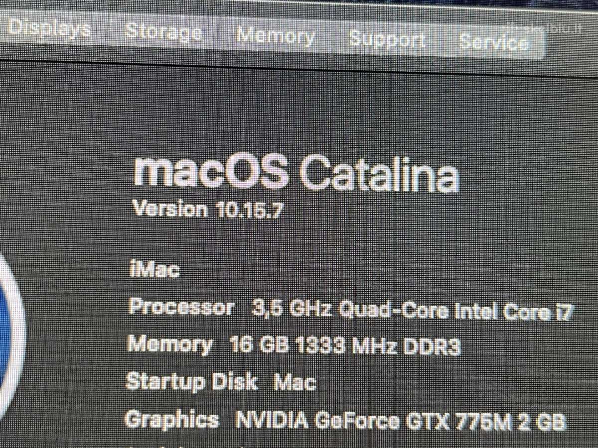 iMac 27 2013m i7 - nuotraukos Nr. 4