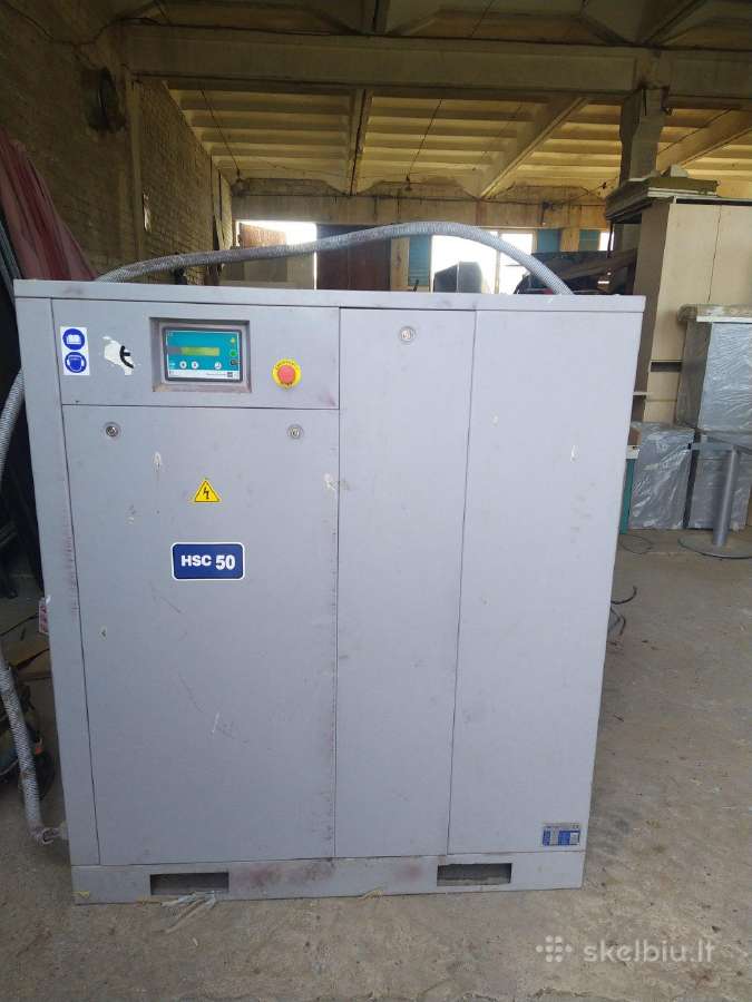 37kw Sraigtinis kompresorius Hertz su priedais