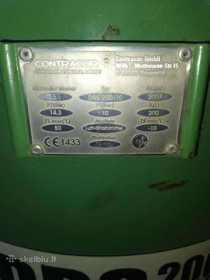 37kw Sraigtinis kompresorius Hertz su priedais - nuotraukos Nr. 10