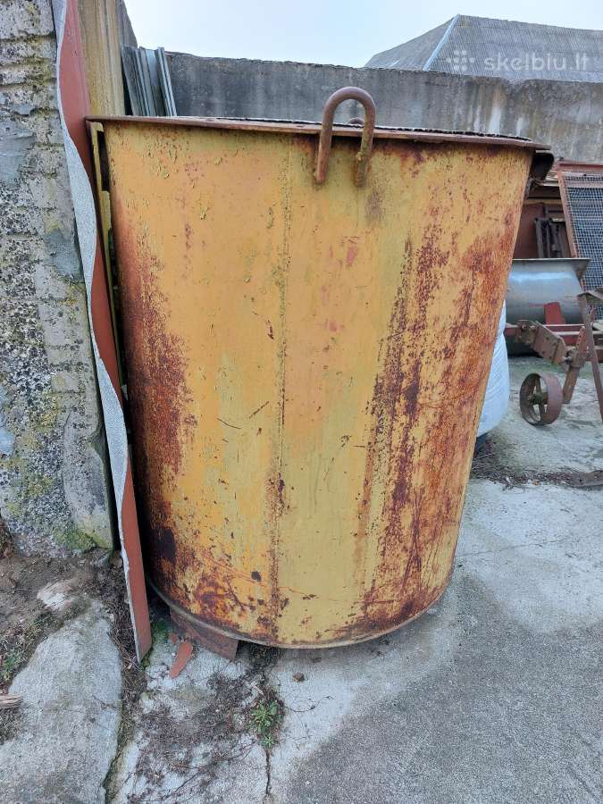 Storasienė metalinė talpa