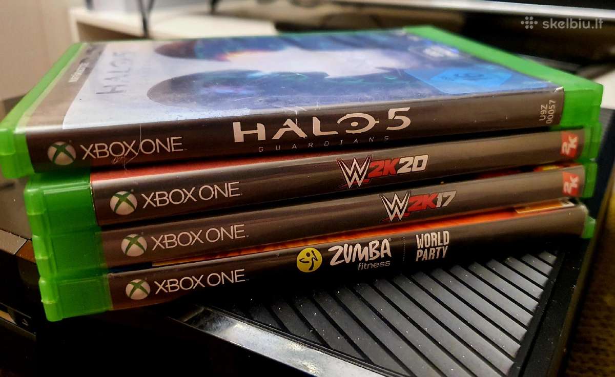 Xbox One, Black, 500gb + 7 žaidimai - nuotraukos Nr. 2