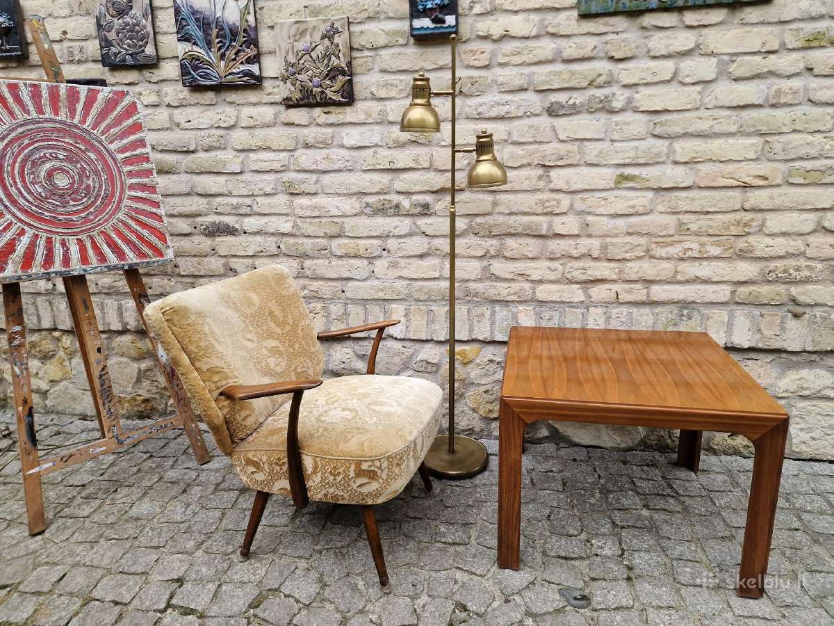 Vintažinis mid century bukmedžio fotelis - nuotraukos Nr. 26