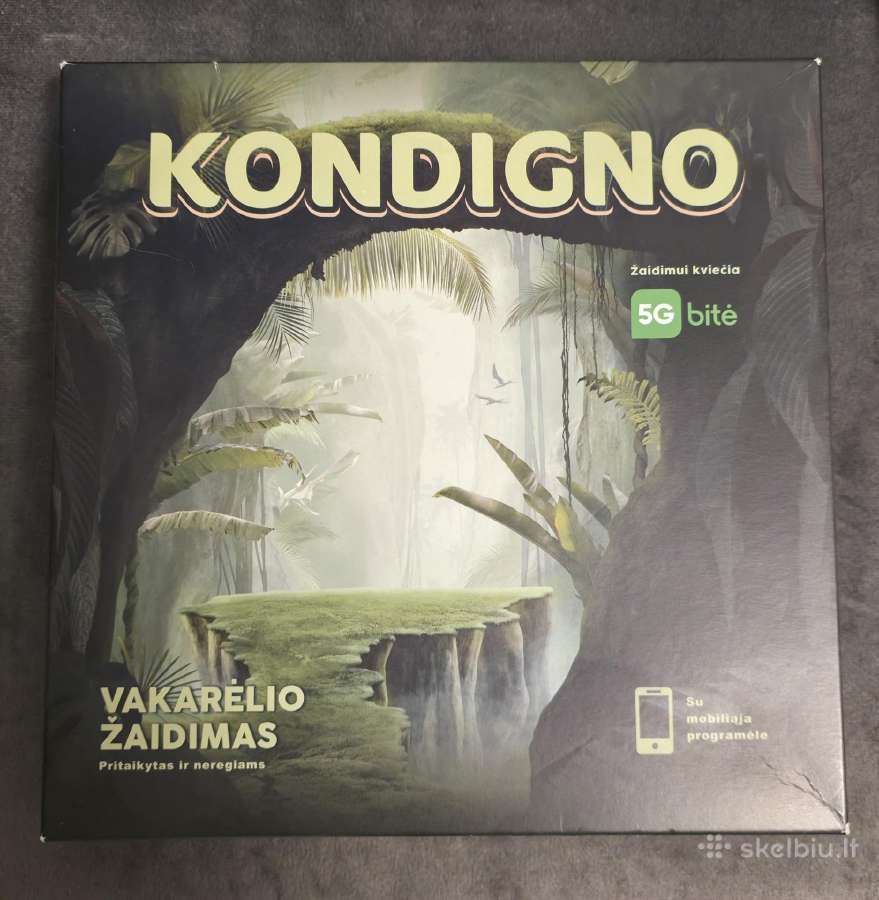 Hibridinis Stalo Žaidimas Kondigno