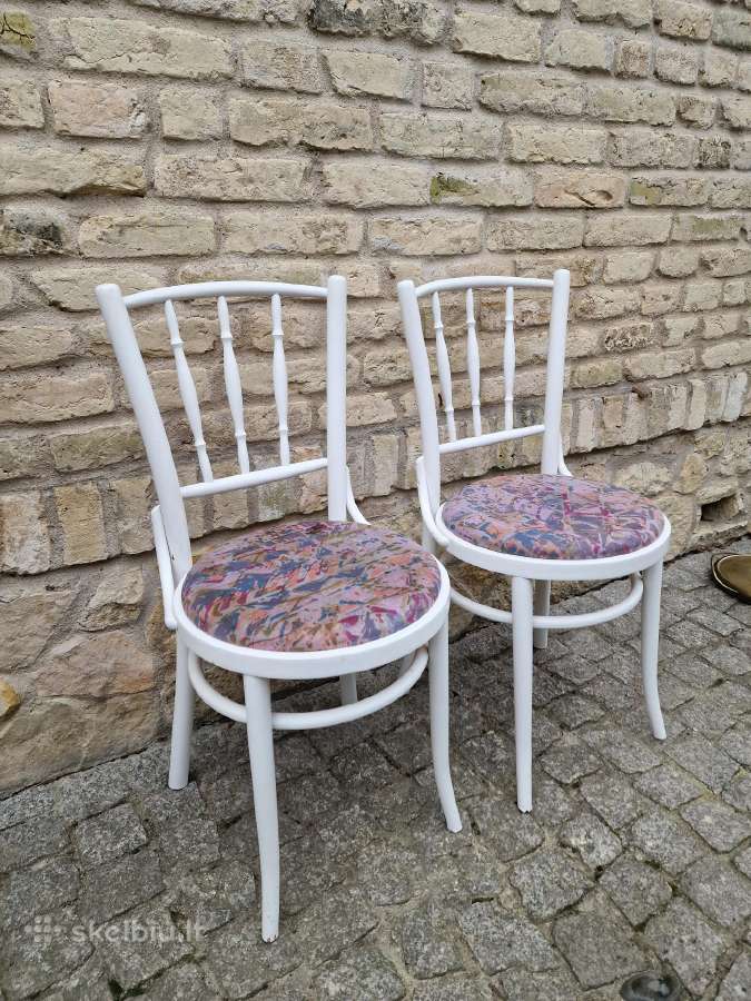 Vintažinės Mid Century Thonet st. kėdės - nuotraukos Nr. 5