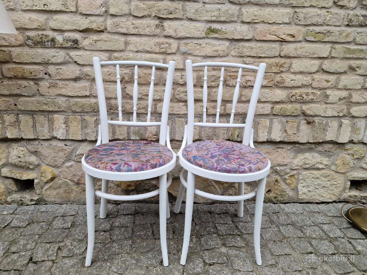 Vintažinės Mid Century Thonet st. kėdės - nuotraukos Nr. 6