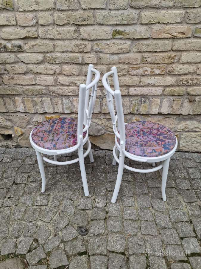 Vintažinės Mid Century Thonet st. kėdės - nuotraukos Nr. 8