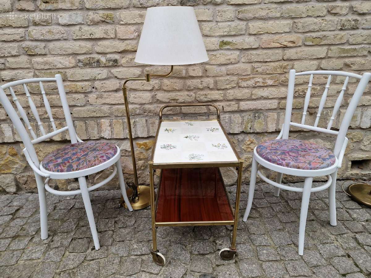 Vintažinės Mid Century Thonet st. kėdės - nuotraukos Nr. 15