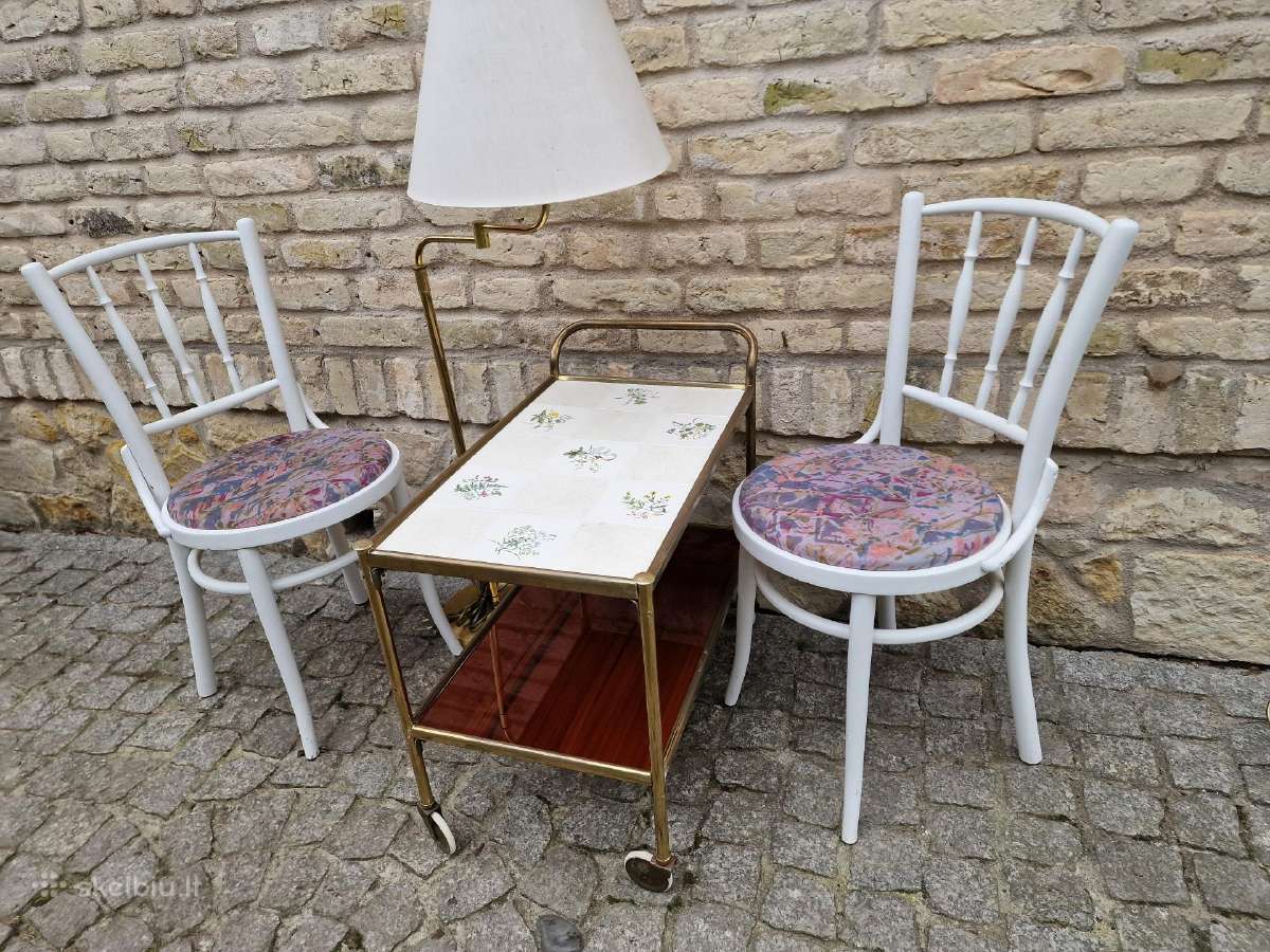 Vintažinės Mid Century Thonet st. kėdės - nuotraukos Nr. 19
