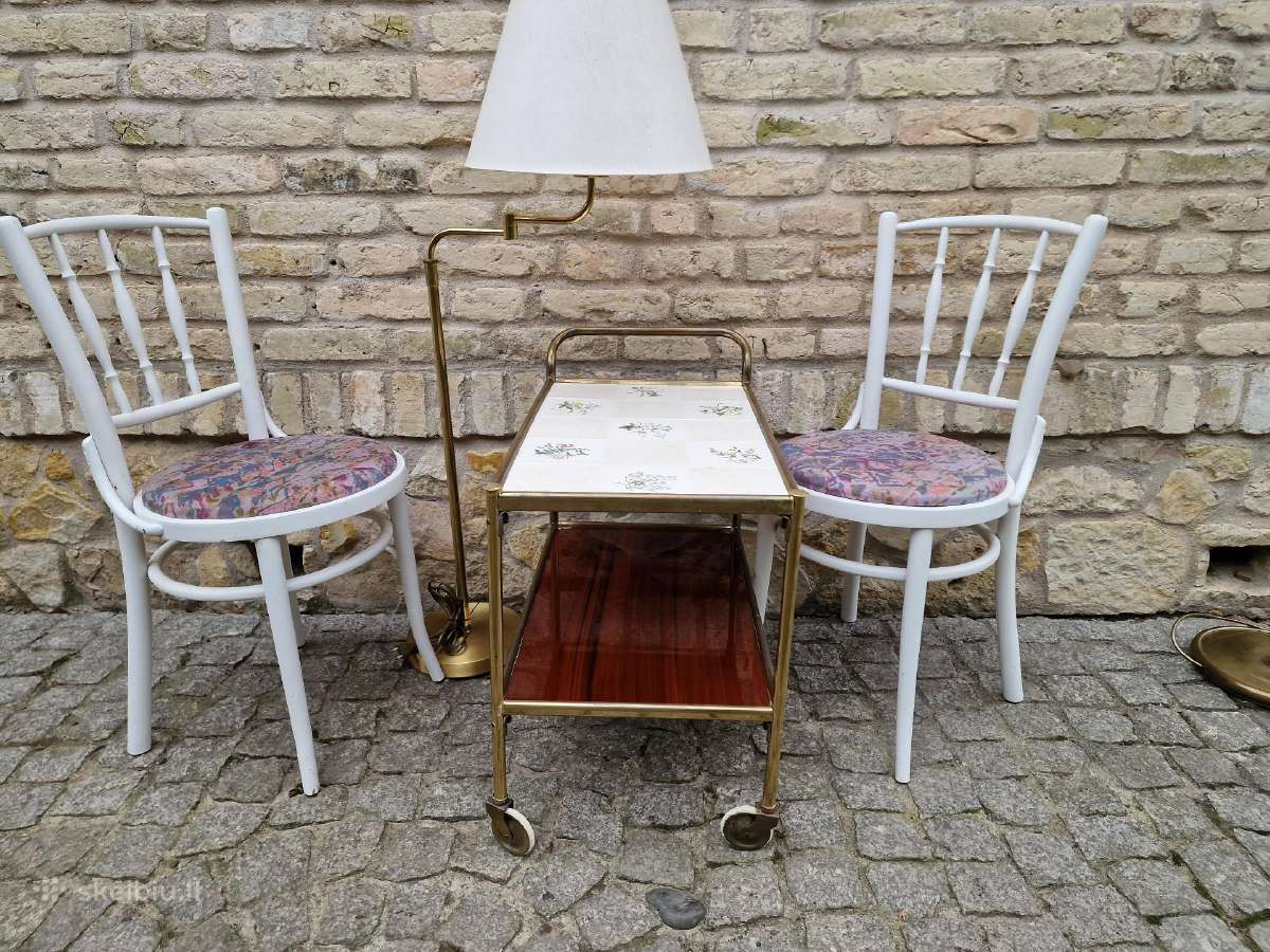 Vintažinės Mid Century Thonet st. kėdės - nuotraukos Nr. 20