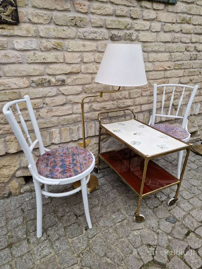 Vintažinės Mid Century Thonet st. kėdės - nuotraukos Nr. 23