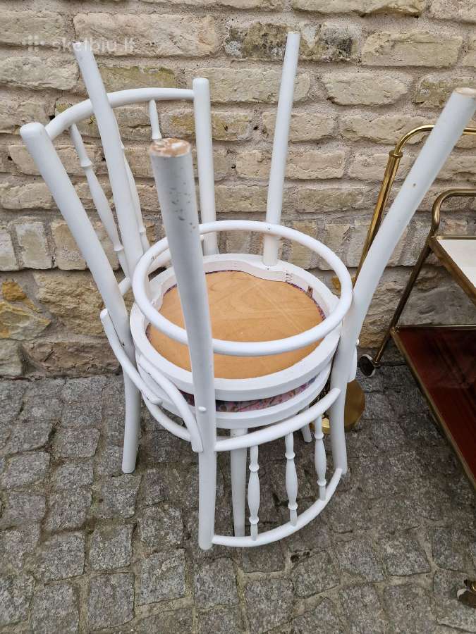 Vintažinės Mid Century Thonet st. kėdės - nuotraukos Nr. 25