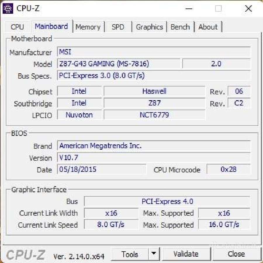 Stacionarus kompiuteris i7-4770k, 16gb, Msi Z87 - nuotraukos Nr. 5