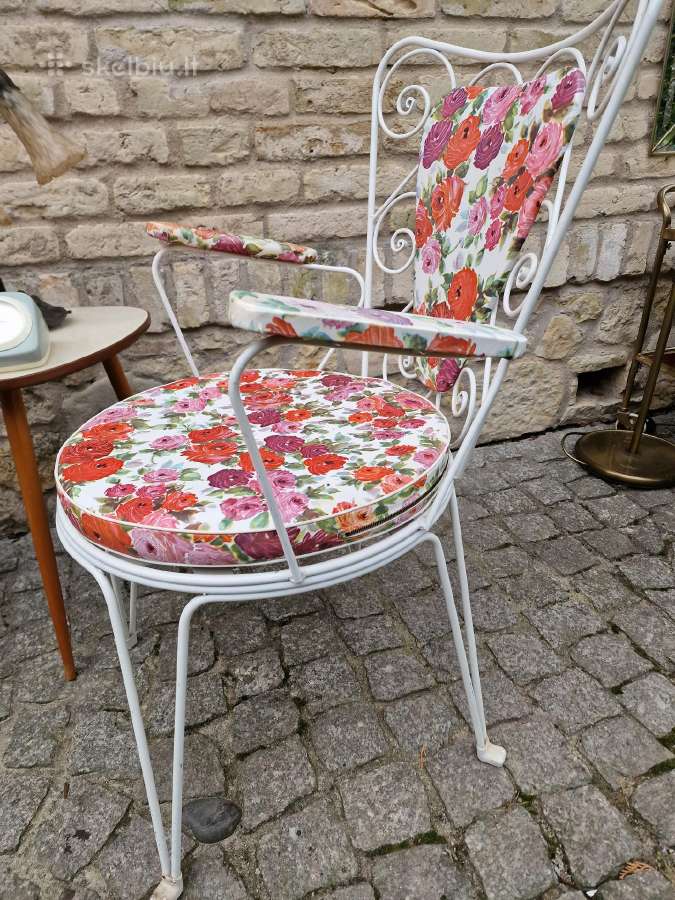Vintažinės terasos kėdės - nuotraukos Nr. 17