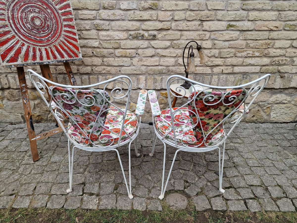 Vintažinės terasos kėdės - nuotraukos Nr. 19