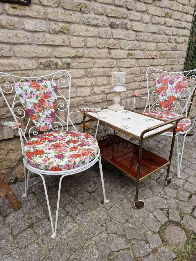 Vintažinės terasos kėdės - nuotraukos Nr. 28