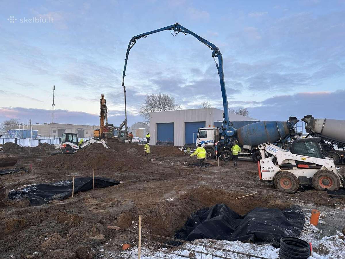 Pamatų įrengimas ir kt. betonavimo darbai - nuotraukos Nr. 3