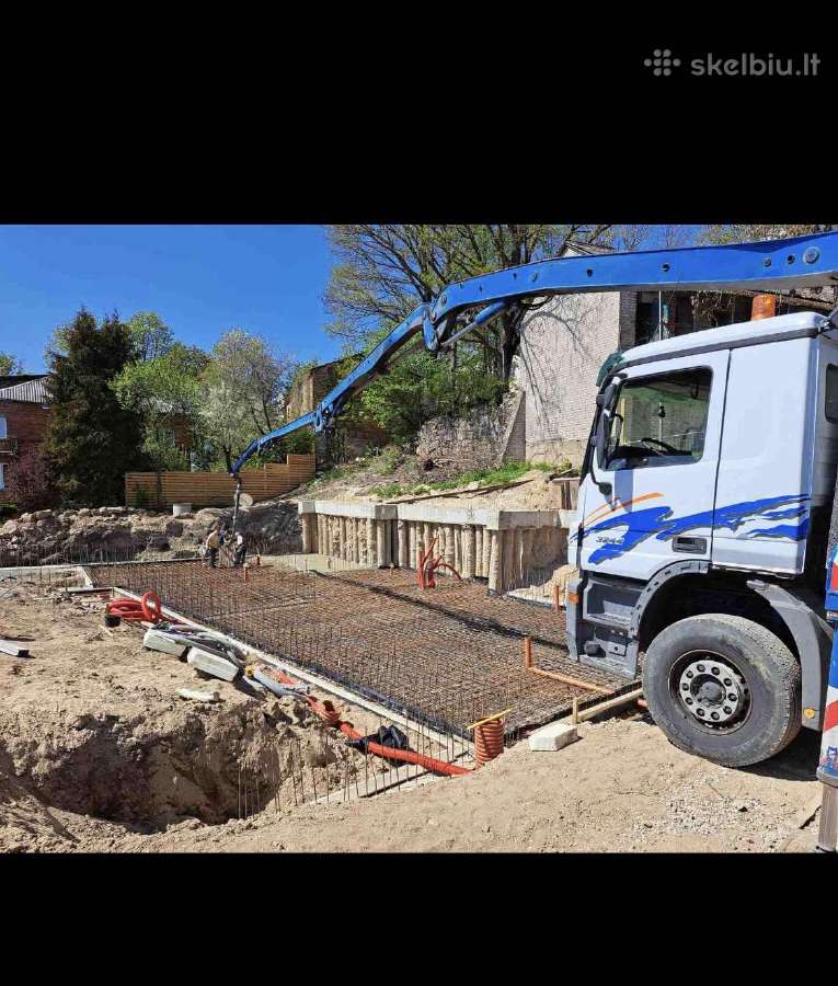 Pamatų įrengimas ir kt. betonavimo darbai - nuotraukos Nr. 8