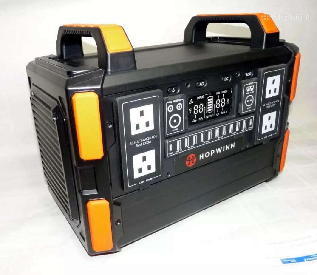 Power station Hopwinn Apollo-p1000 (1048 Wh) - nuotraukos Nr. 2
