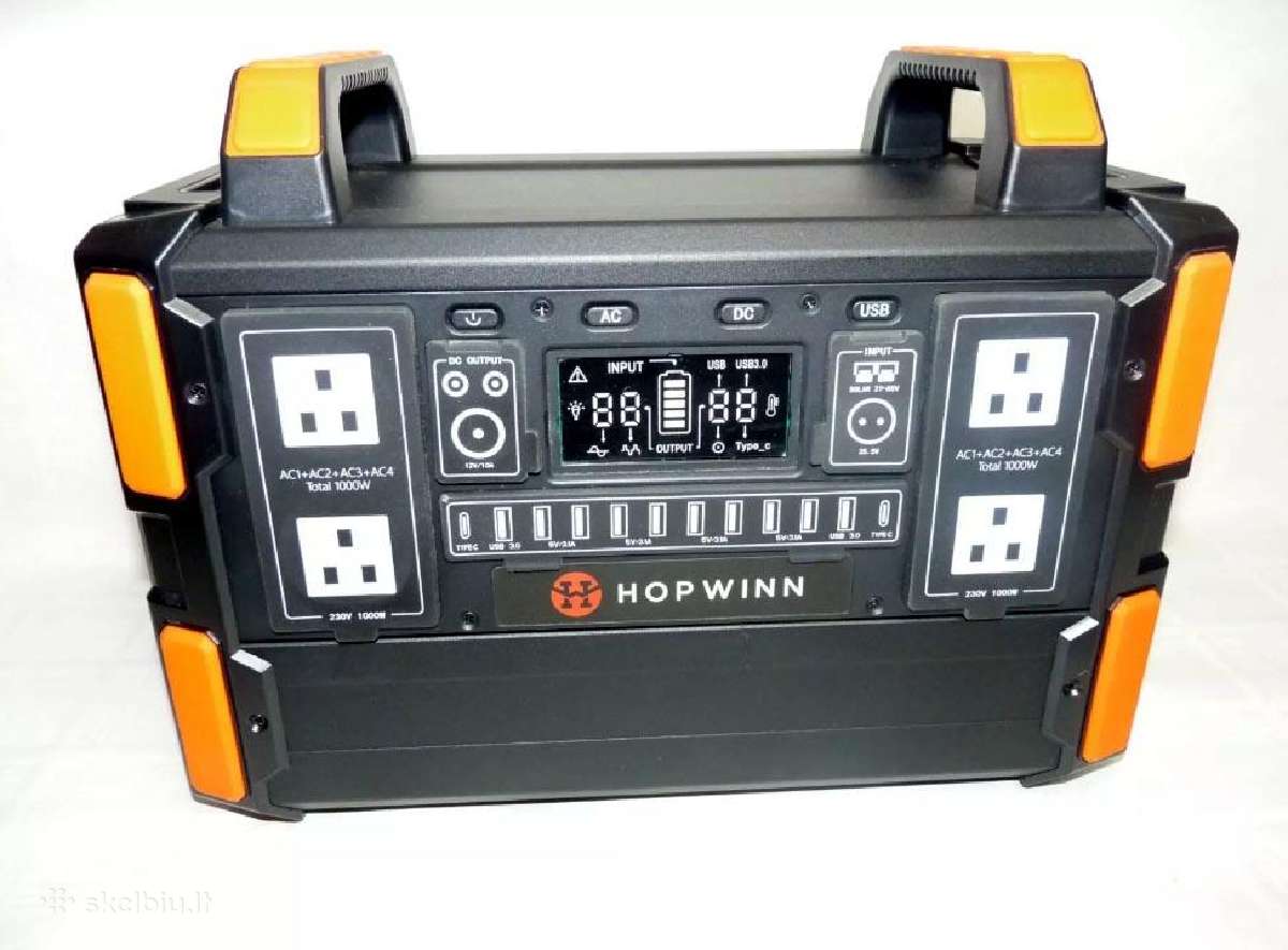 Power station Hopwinn Apollo-p1000 (1048 Wh) - nuotraukos Nr. 4