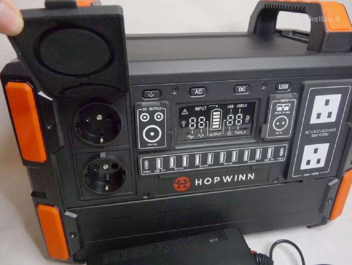 Power station Hopwinn Apollo-p1000 (1048 Wh) - nuotraukos Nr. 6