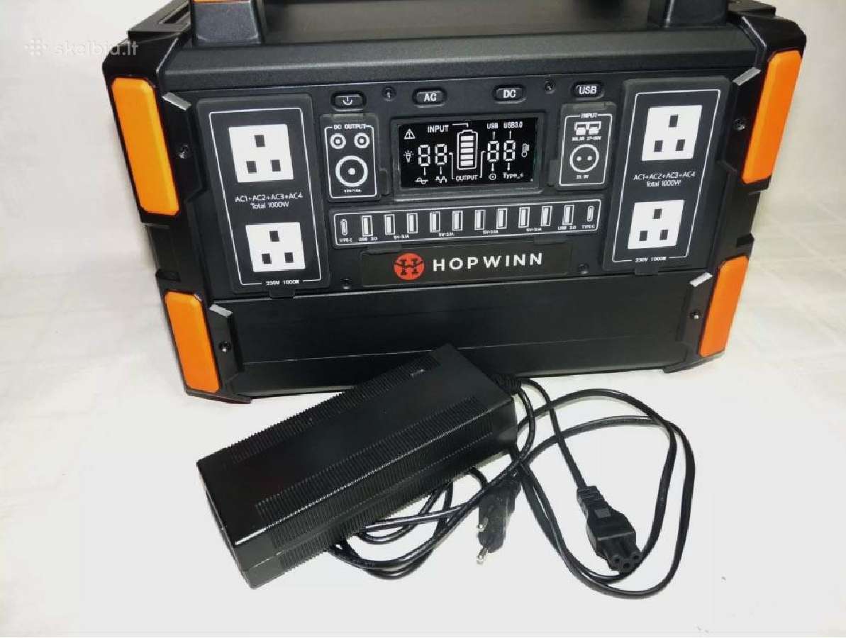 Power station Hopwinn Apollo-p1000 (1048 Wh) - nuotraukos Nr. 8