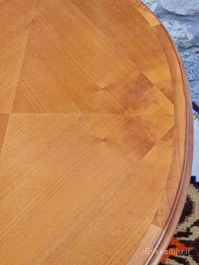 Vintažinis Mid Century tikmedžio kavos staliukas - nuotraukos Nr. 9