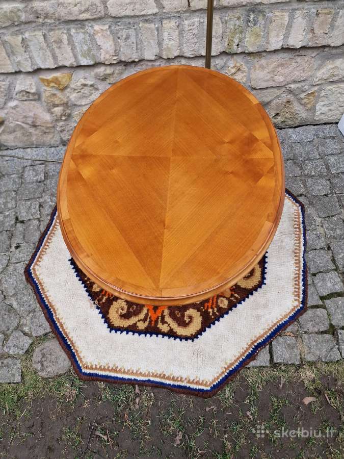Vintažinis Mid Century tikmedžio kavos staliukas - nuotraukos Nr. 10