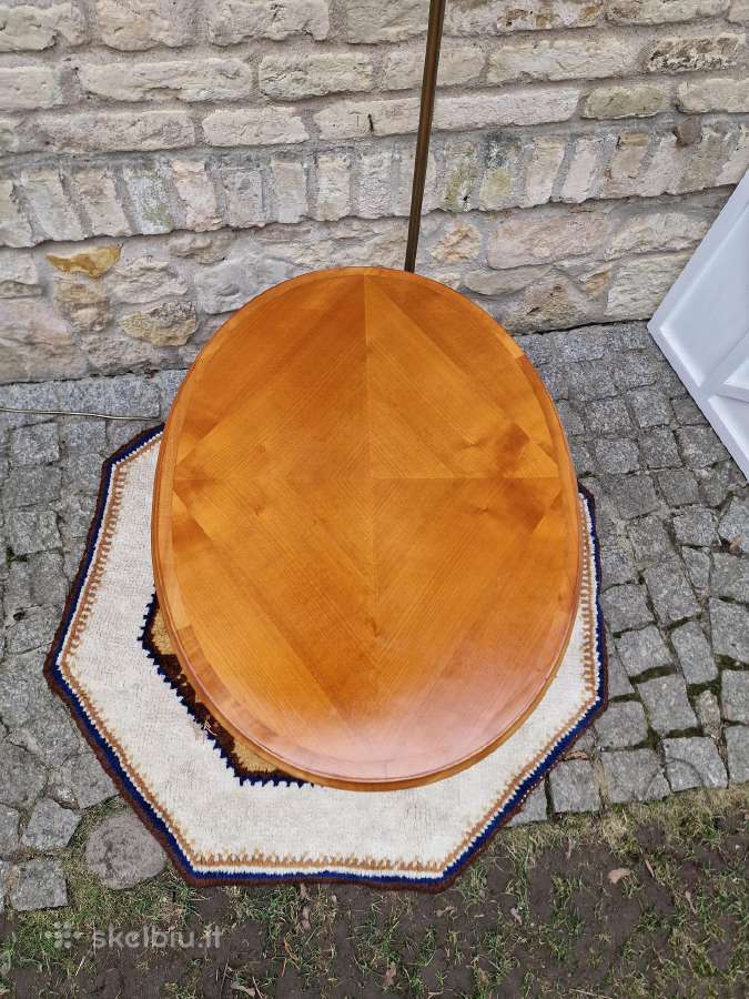 Vintažinis Mid Century tikmedžio kavos staliukas - nuotraukos Nr. 18
