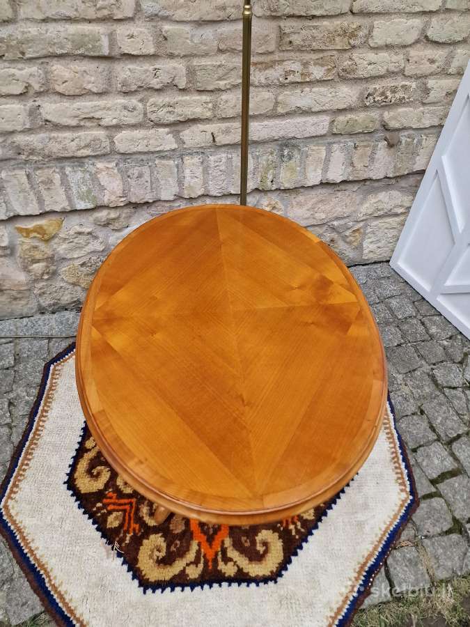 Vintažinis Mid Century tikmedžio kavos staliukas - nuotraukos Nr. 20