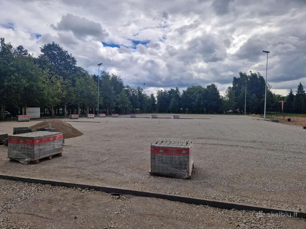 Asfaltavimas,aikštelių, kelių įrengimas,gerbuvis